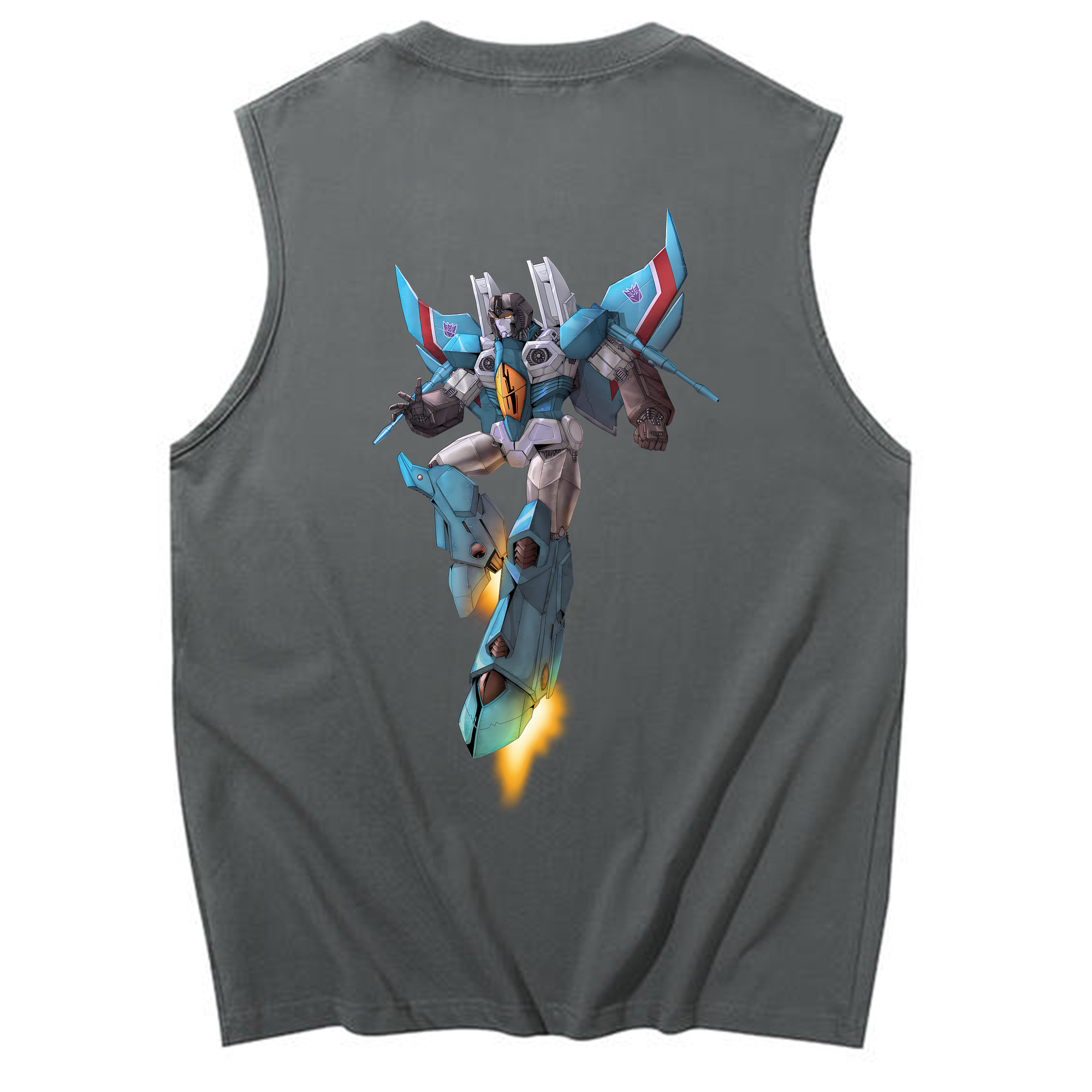 （画像用） Transformers トランスフォーマー コットン100％タンクトップ（背面プリント）